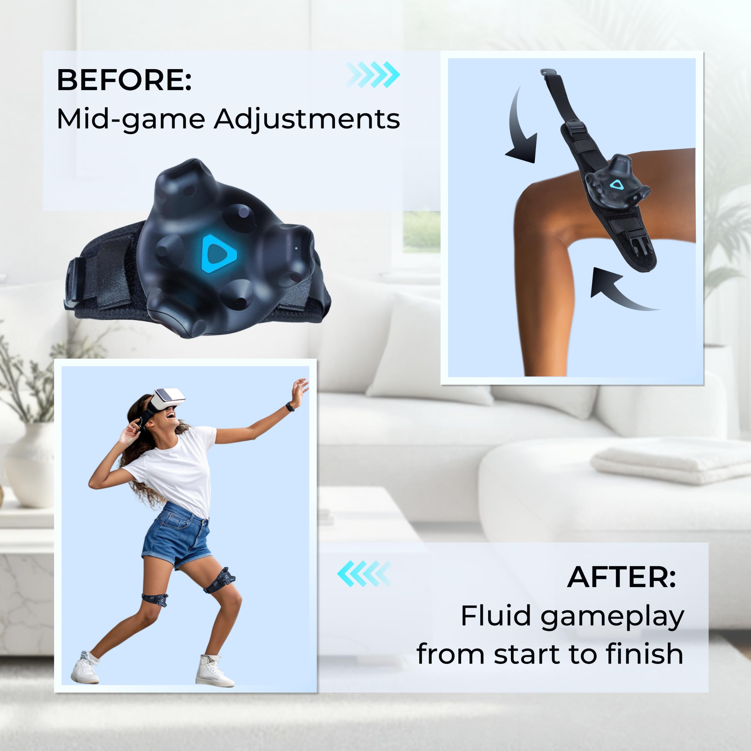 Amazon.co.jp: Skywin VRトラッカーストラップ HTC Viveシステム